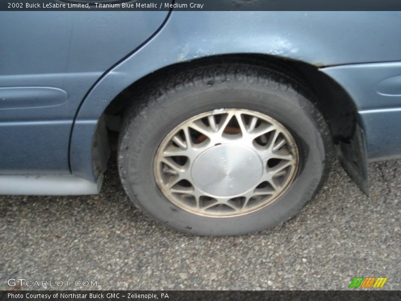 Titanium Blue Metallic / Medium Gray 2002 Buick LeSabre Limited
