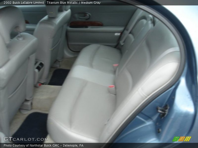 Titanium Blue Metallic / Medium Gray 2002 Buick LeSabre Limited