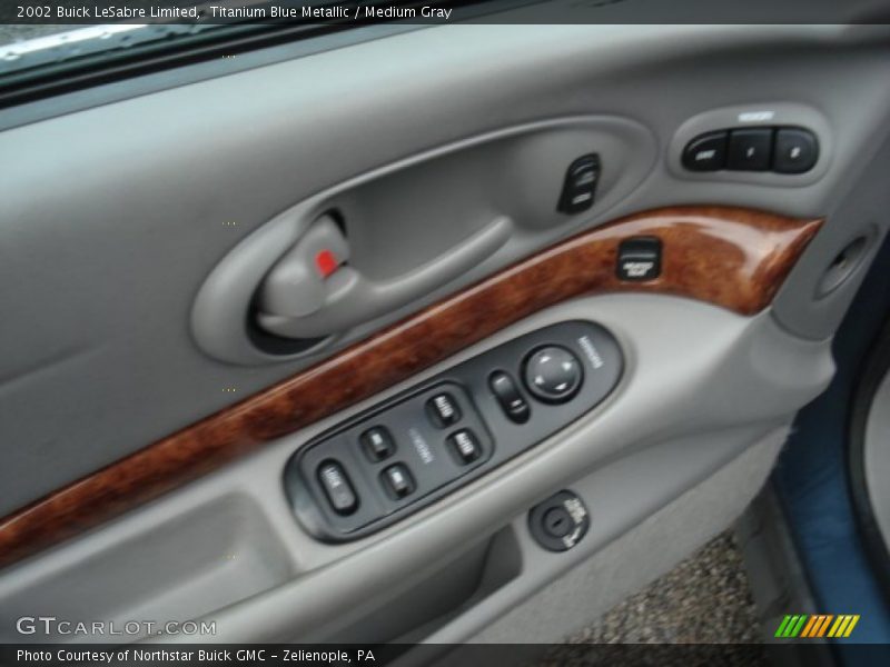Titanium Blue Metallic / Medium Gray 2002 Buick LeSabre Limited