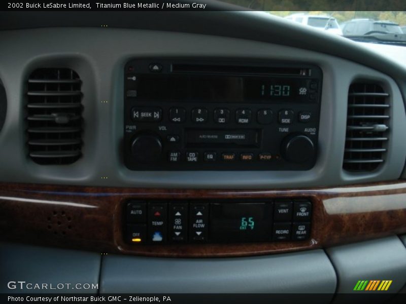 Titanium Blue Metallic / Medium Gray 2002 Buick LeSabre Limited