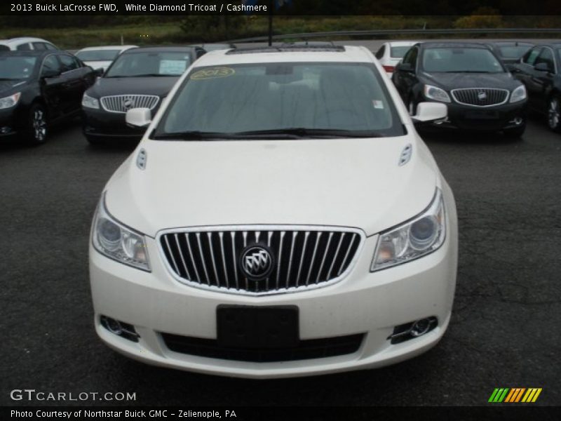 White Diamond Tricoat / Cashmere 2013 Buick LaCrosse FWD