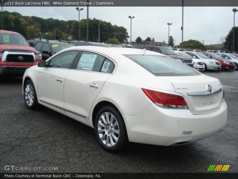 White Diamond Tricoat / Cashmere 2013 Buick LaCrosse FWD