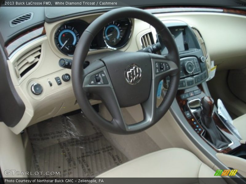 White Diamond Tricoat / Cashmere 2013 Buick LaCrosse FWD