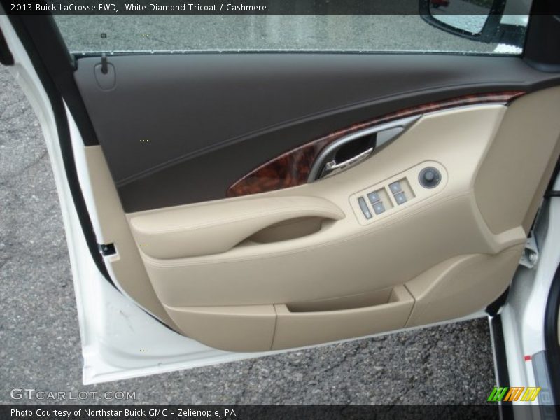White Diamond Tricoat / Cashmere 2013 Buick LaCrosse FWD