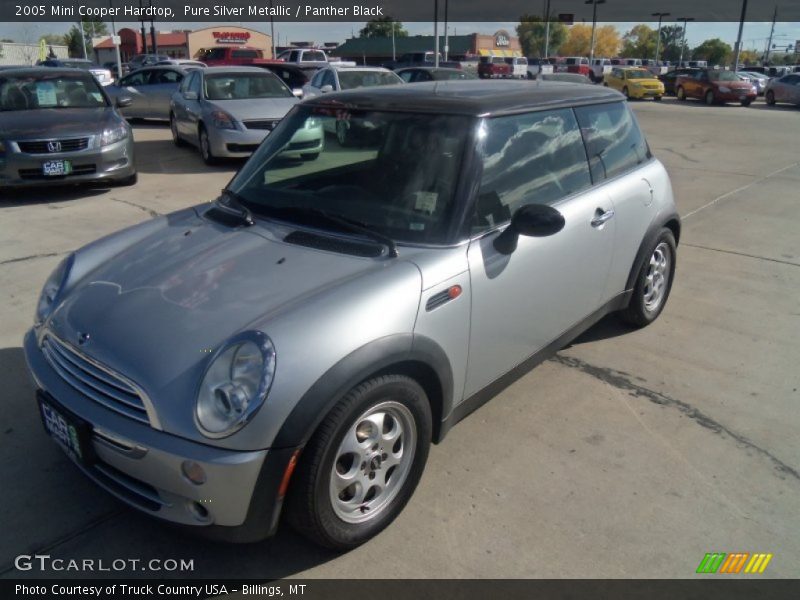 Pure Silver Metallic / Panther Black 2005 Mini Cooper Hardtop