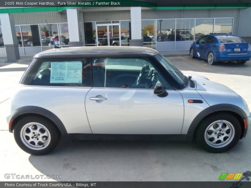 Pure Silver Metallic / Panther Black 2005 Mini Cooper Hardtop
