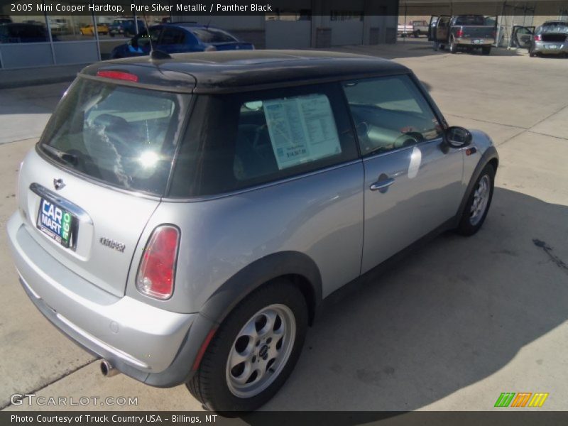 Pure Silver Metallic / Panther Black 2005 Mini Cooper Hardtop