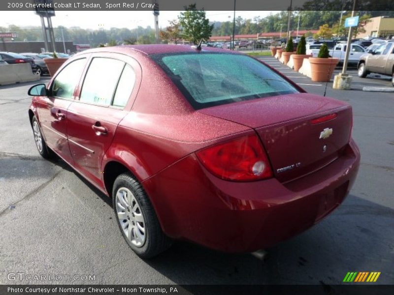 Sport Red / Gray 2009 Chevrolet Cobalt LT Sedan