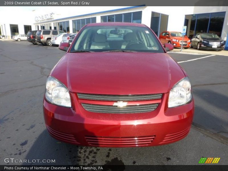 Sport Red / Gray 2009 Chevrolet Cobalt LT Sedan