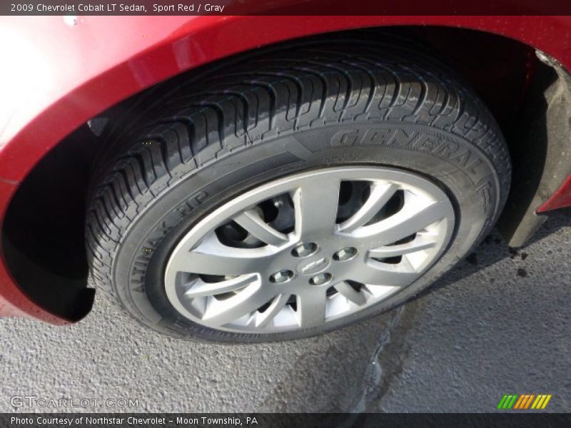 Sport Red / Gray 2009 Chevrolet Cobalt LT Sedan