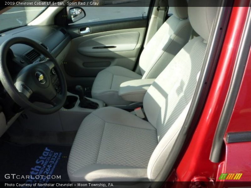 Sport Red / Gray 2009 Chevrolet Cobalt LT Sedan