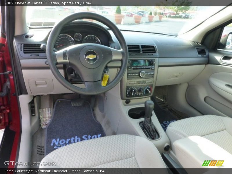 Sport Red / Gray 2009 Chevrolet Cobalt LT Sedan