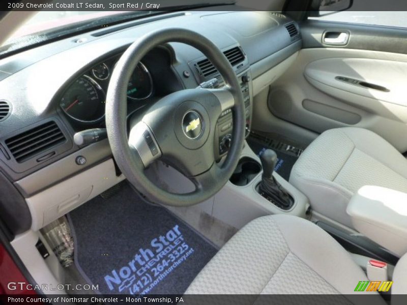 Sport Red / Gray 2009 Chevrolet Cobalt LT Sedan