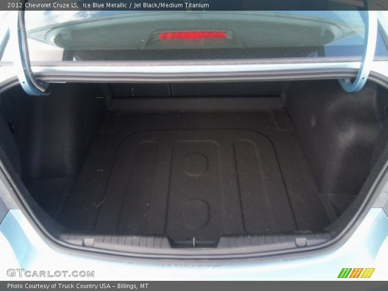 Ice Blue Metallic / Jet Black/Medium Titanium 2012 Chevrolet Cruze LS