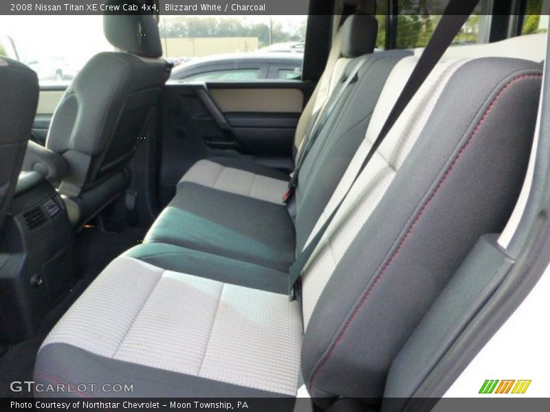 Blizzard White / Charcoal 2008 Nissan Titan XE Crew Cab 4x4