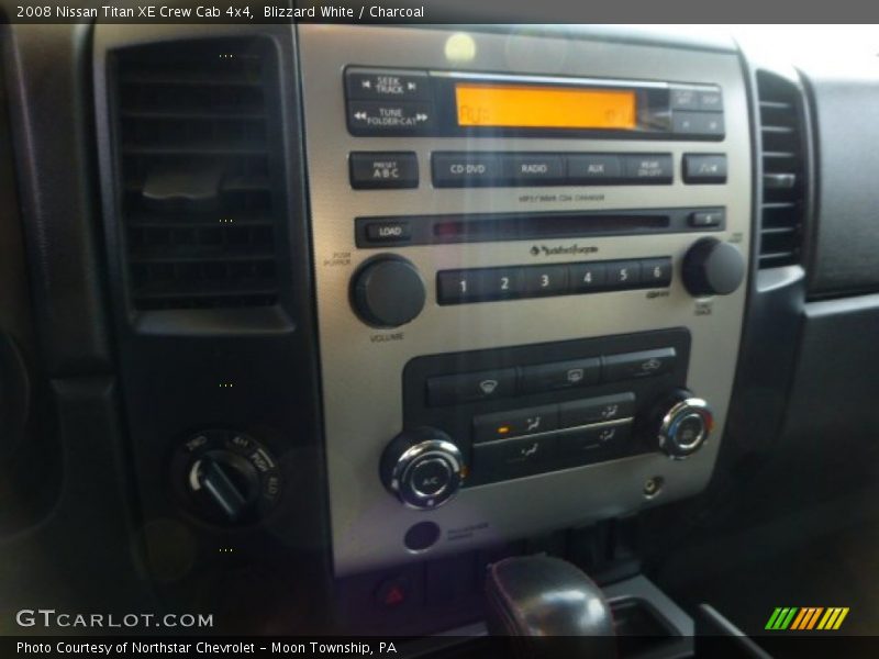 Blizzard White / Charcoal 2008 Nissan Titan XE Crew Cab 4x4