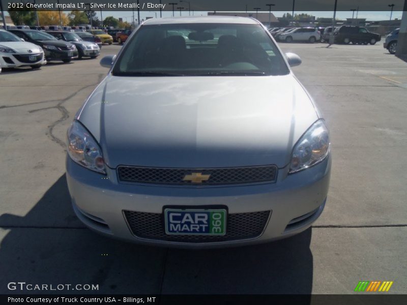 Silver Ice Metallic / Ebony 2012 Chevrolet Impala LT