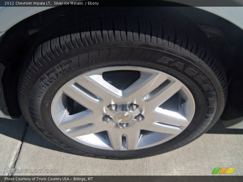 Silver Ice Metallic / Ebony 2012 Chevrolet Impala LT