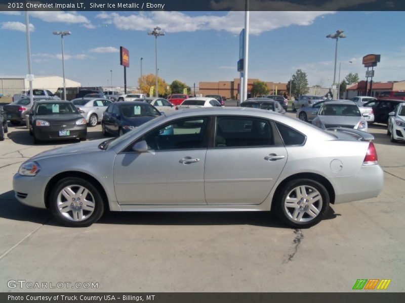Silver Ice Metallic / Ebony 2012 Chevrolet Impala LT