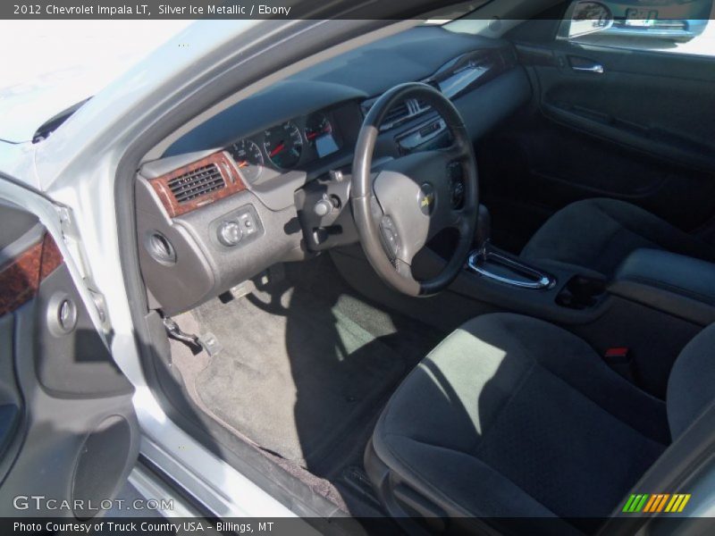 Silver Ice Metallic / Ebony 2012 Chevrolet Impala LT