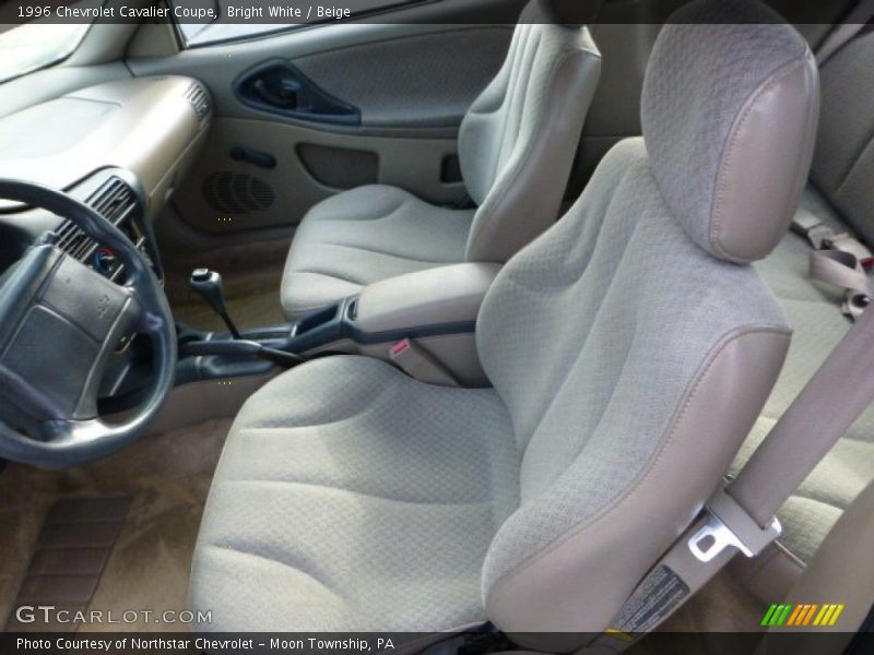  1996 Cavalier Coupe Beige Interior