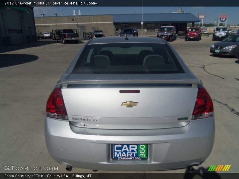 Silver Ice Metallic / Ebony 2012 Chevrolet Impala LT