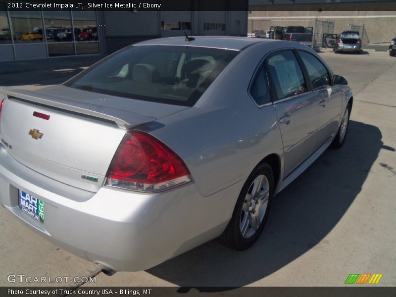 Silver Ice Metallic / Ebony 2012 Chevrolet Impala LT