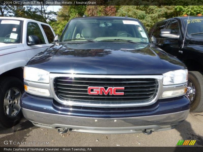 Deep Blue Metallic / Neutral/Shale 2004 GMC Yukon SLT 4x4