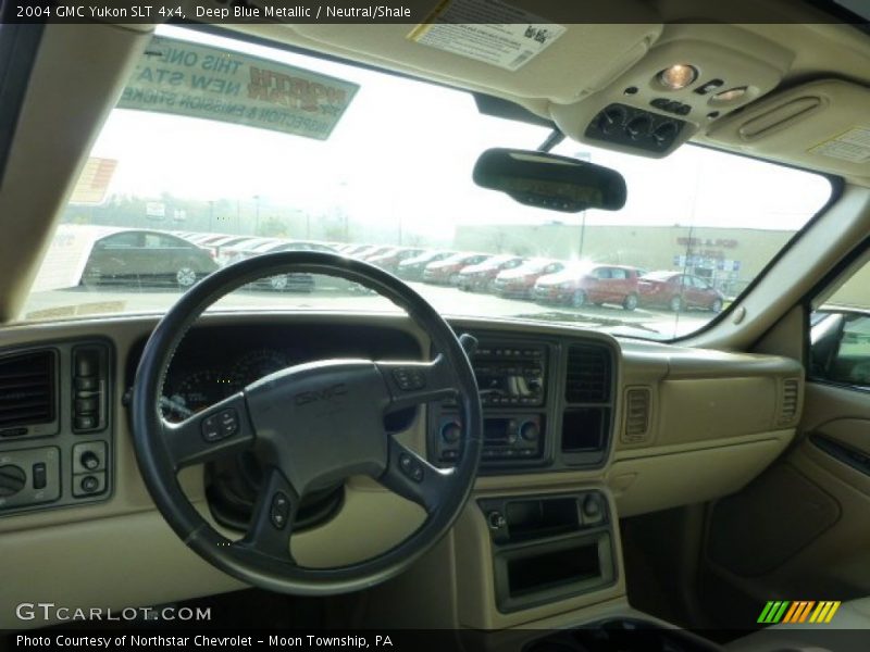 Deep Blue Metallic / Neutral/Shale 2004 GMC Yukon SLT 4x4