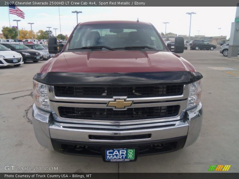 Sport Red Metallic / Ebony 2007 Chevrolet Silverado 2500HD LT Crew Cab 4x4