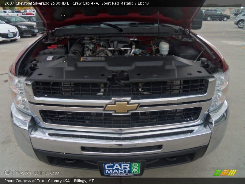 Sport Red Metallic / Ebony 2007 Chevrolet Silverado 2500HD LT Crew Cab 4x4