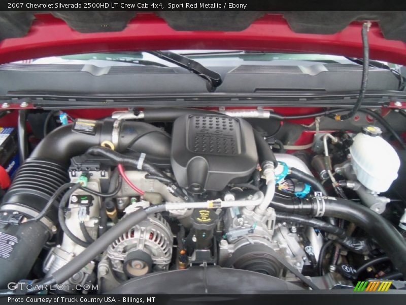Sport Red Metallic / Ebony 2007 Chevrolet Silverado 2500HD LT Crew Cab 4x4