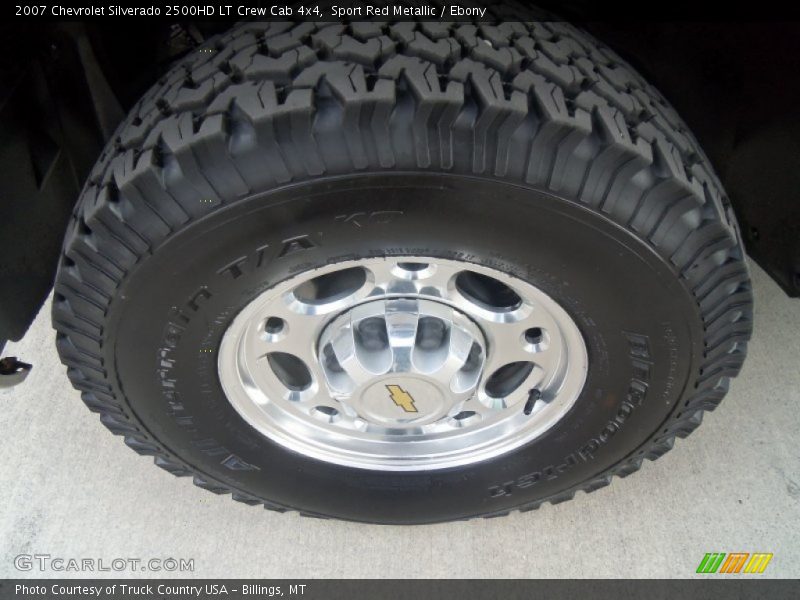 Sport Red Metallic / Ebony 2007 Chevrolet Silverado 2500HD LT Crew Cab 4x4