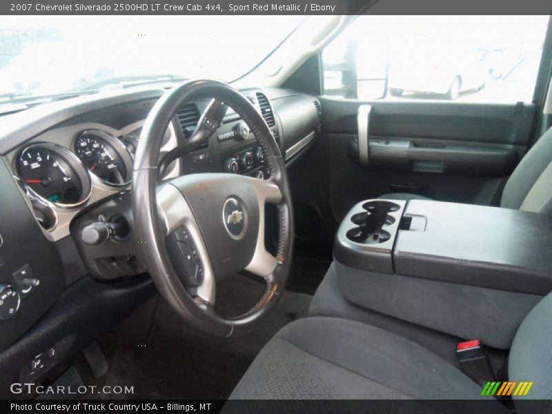 Sport Red Metallic / Ebony 2007 Chevrolet Silverado 2500HD LT Crew Cab 4x4