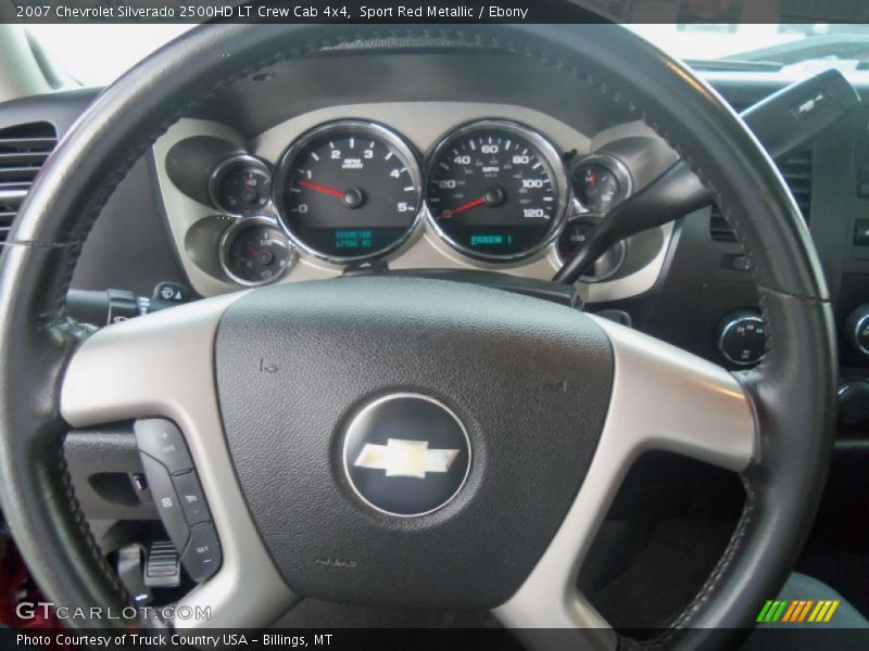 Sport Red Metallic / Ebony 2007 Chevrolet Silverado 2500HD LT Crew Cab 4x4