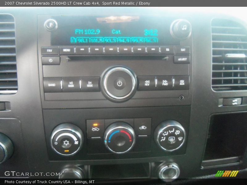 Sport Red Metallic / Ebony 2007 Chevrolet Silverado 2500HD LT Crew Cab 4x4