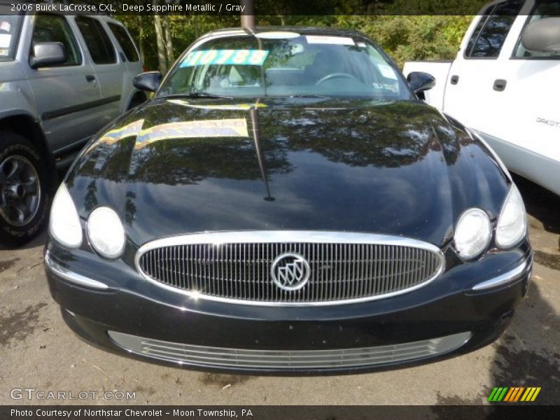 Deep Sapphire Metallic / Gray 2006 Buick LaCrosse CXL