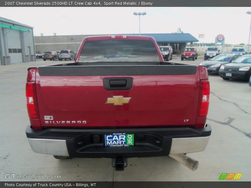 Sport Red Metallic / Ebony 2007 Chevrolet Silverado 2500HD LT Crew Cab 4x4