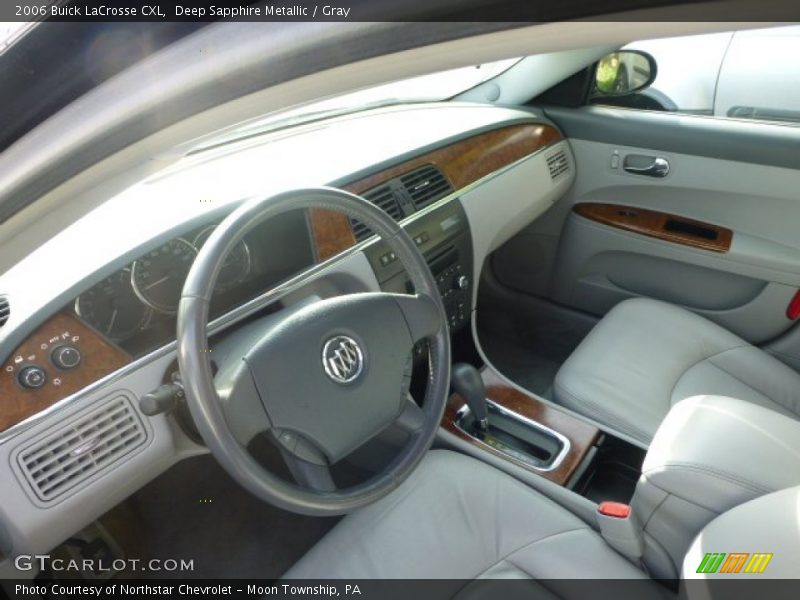 Deep Sapphire Metallic / Gray 2006 Buick LaCrosse CXL