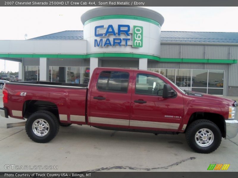 Sport Red Metallic / Ebony 2007 Chevrolet Silverado 2500HD LT Crew Cab 4x4