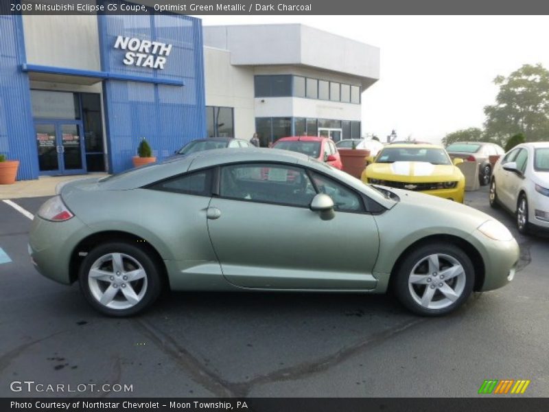 Optimist Green Metallic / Dark Charcoal 2008 Mitsubishi Eclipse GS Coupe