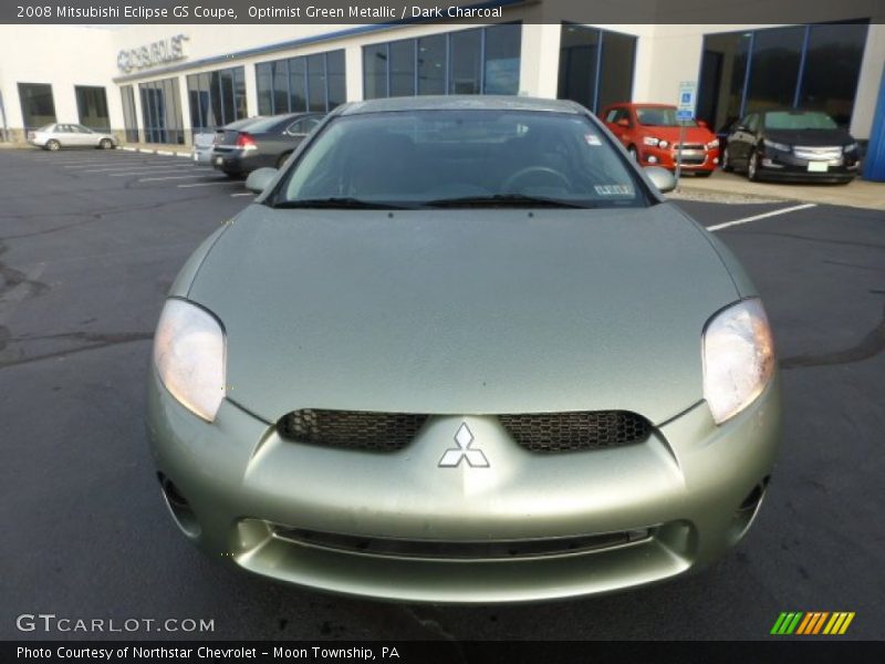 Optimist Green Metallic / Dark Charcoal 2008 Mitsubishi Eclipse GS Coupe