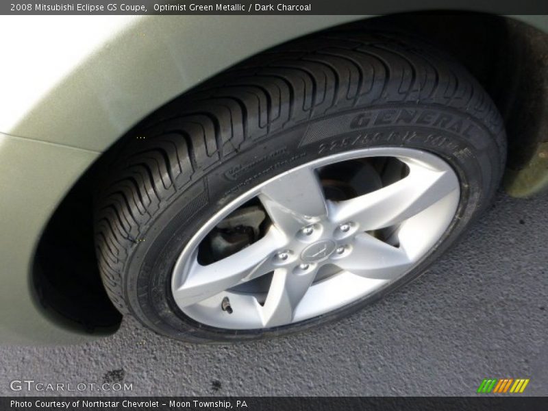 Optimist Green Metallic / Dark Charcoal 2008 Mitsubishi Eclipse GS Coupe