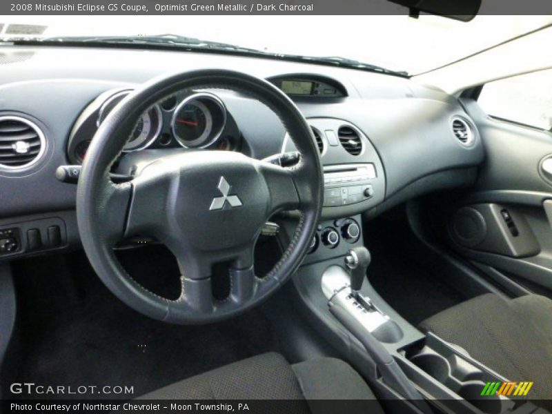 Optimist Green Metallic / Dark Charcoal 2008 Mitsubishi Eclipse GS Coupe