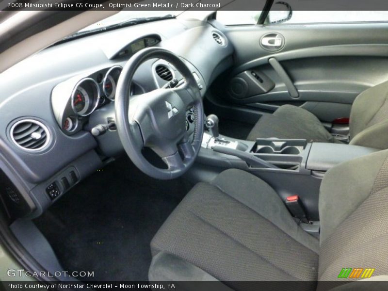 Optimist Green Metallic / Dark Charcoal 2008 Mitsubishi Eclipse GS Coupe