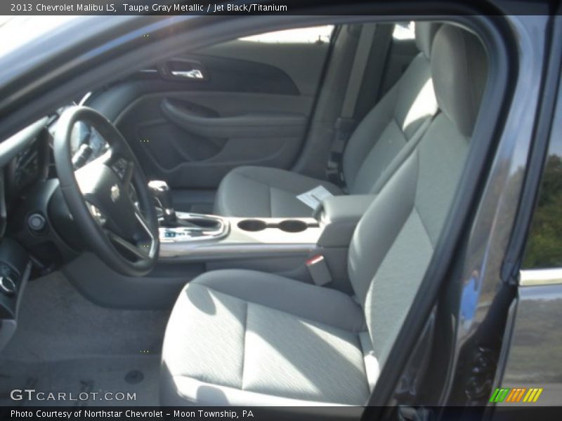 Taupe Gray Metallic / Jet Black/Titanium 2013 Chevrolet Malibu LS