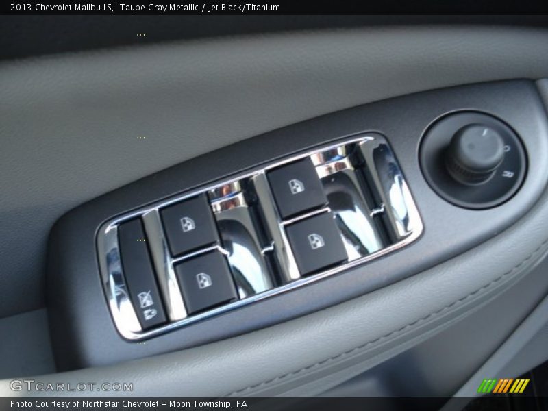 Taupe Gray Metallic / Jet Black/Titanium 2013 Chevrolet Malibu LS
