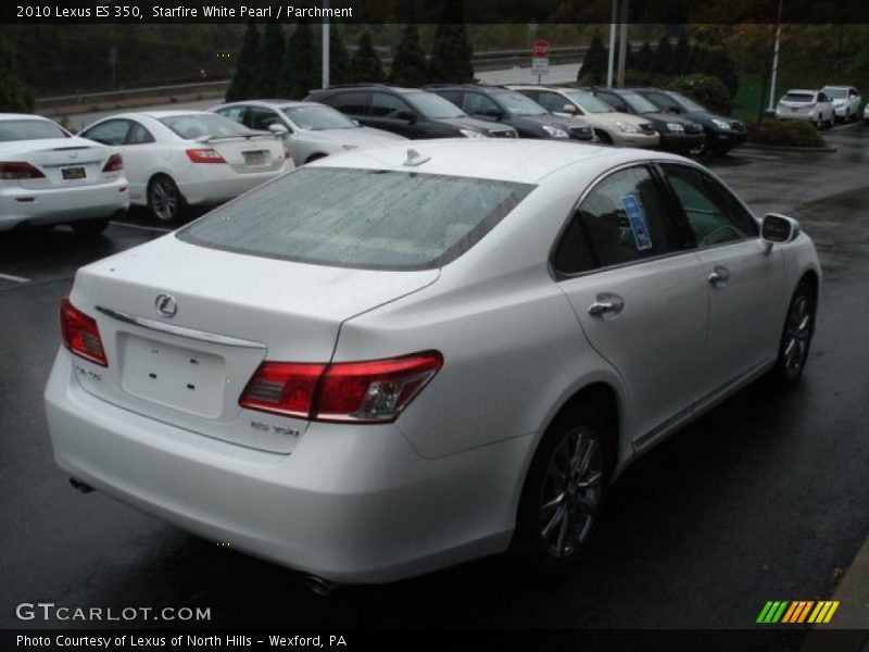 Starfire White Pearl / Parchment 2010 Lexus ES 350