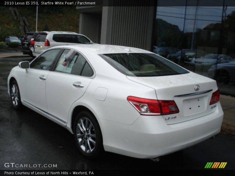 Starfire White Pearl / Parchment 2010 Lexus ES 350