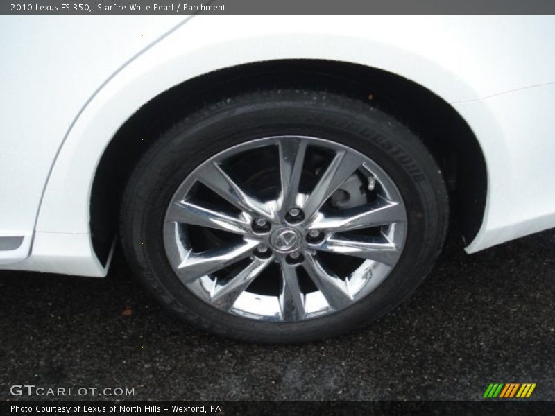 Starfire White Pearl / Parchment 2010 Lexus ES 350